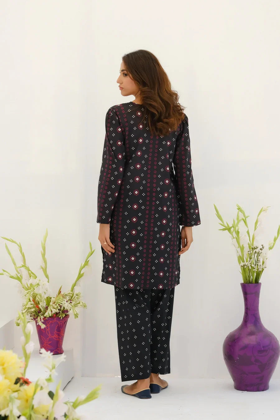 Dhaga Stitched 2 Piece Lawn Collection'2025-Matching separate 0022