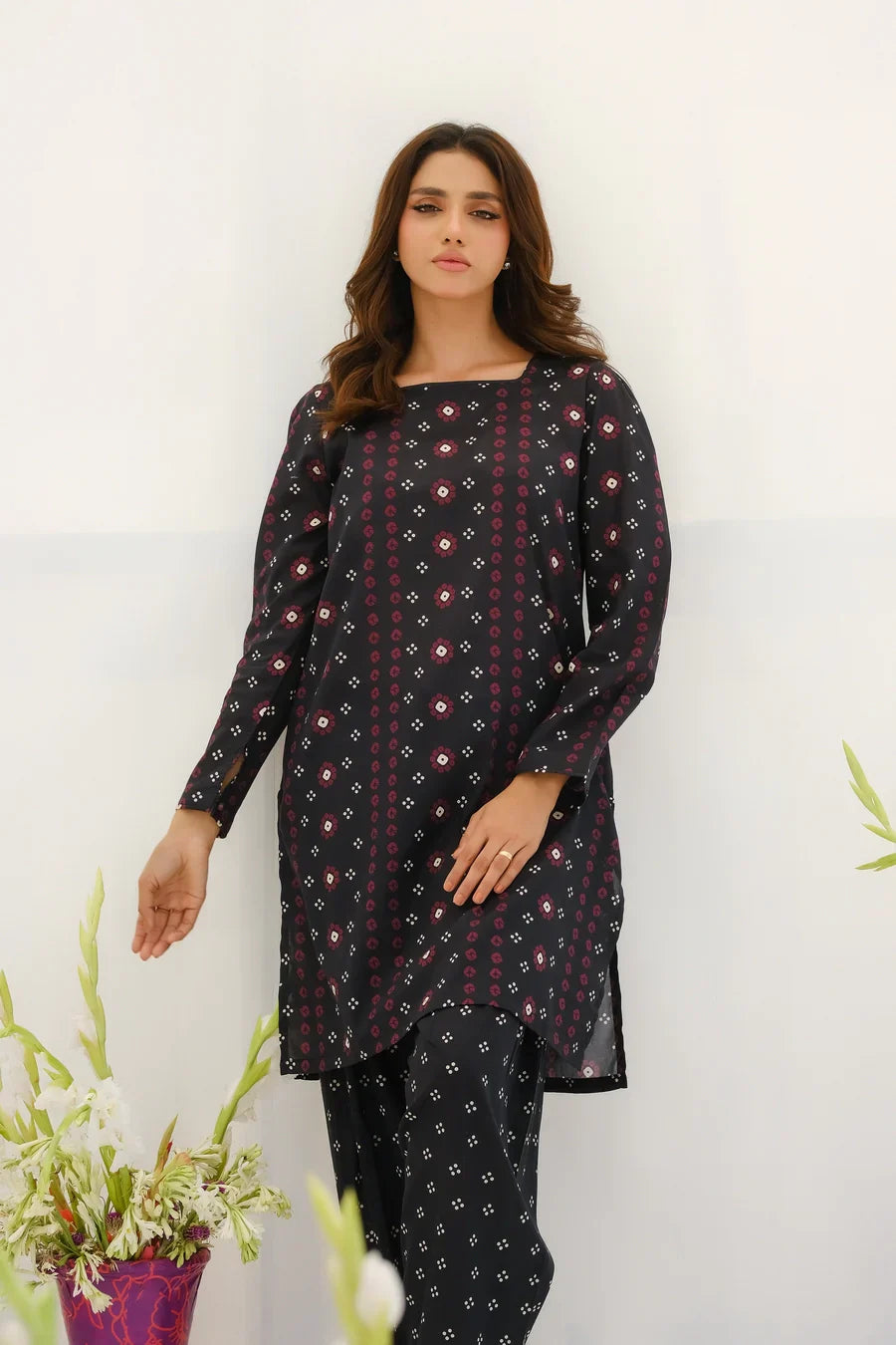 Dhaga Stitched 2 Piece Lawn Collection'2025-Matching separate 0022