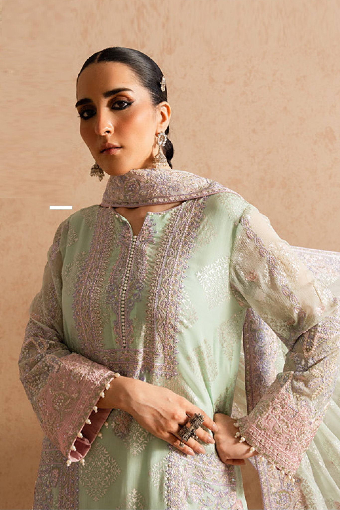 Imane by Freesia Unstitched 3 Piece Chiffon Collection'2025-FSU-5602-Aylin