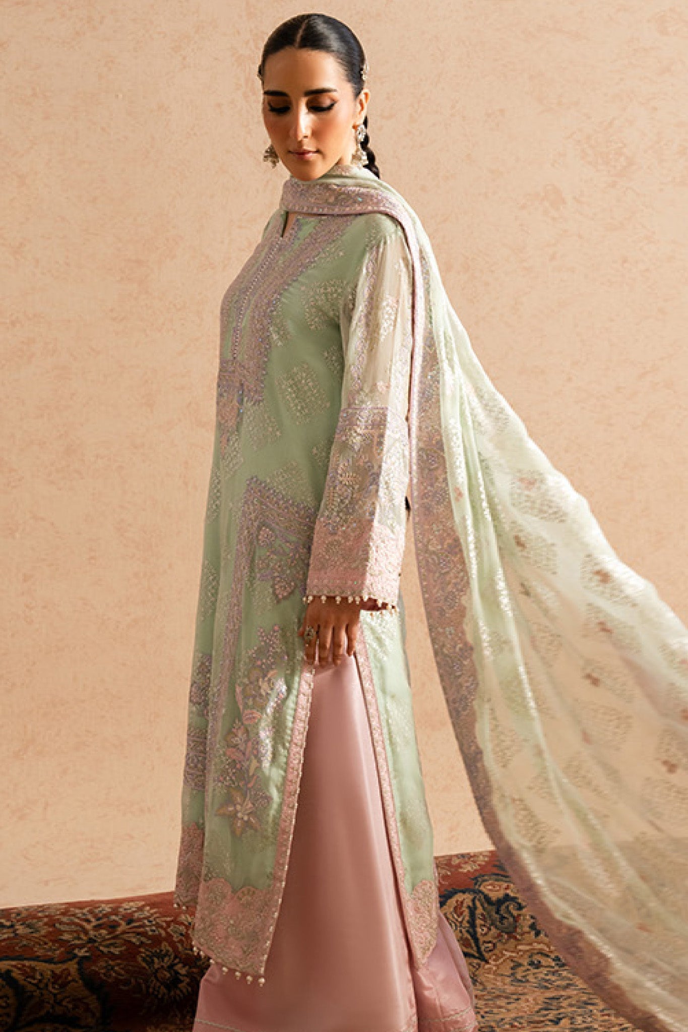 Imane by Freesia Unstitched 3 Piece Chiffon Collection'2025-FSU-5602-Aylin