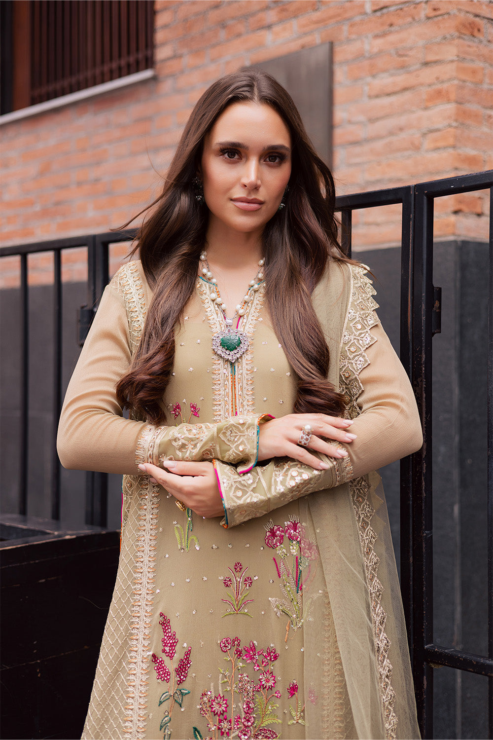 Talia by Freesia Unstitched 3 Piece Chiffon Collection'2025-FW-50068-Alice