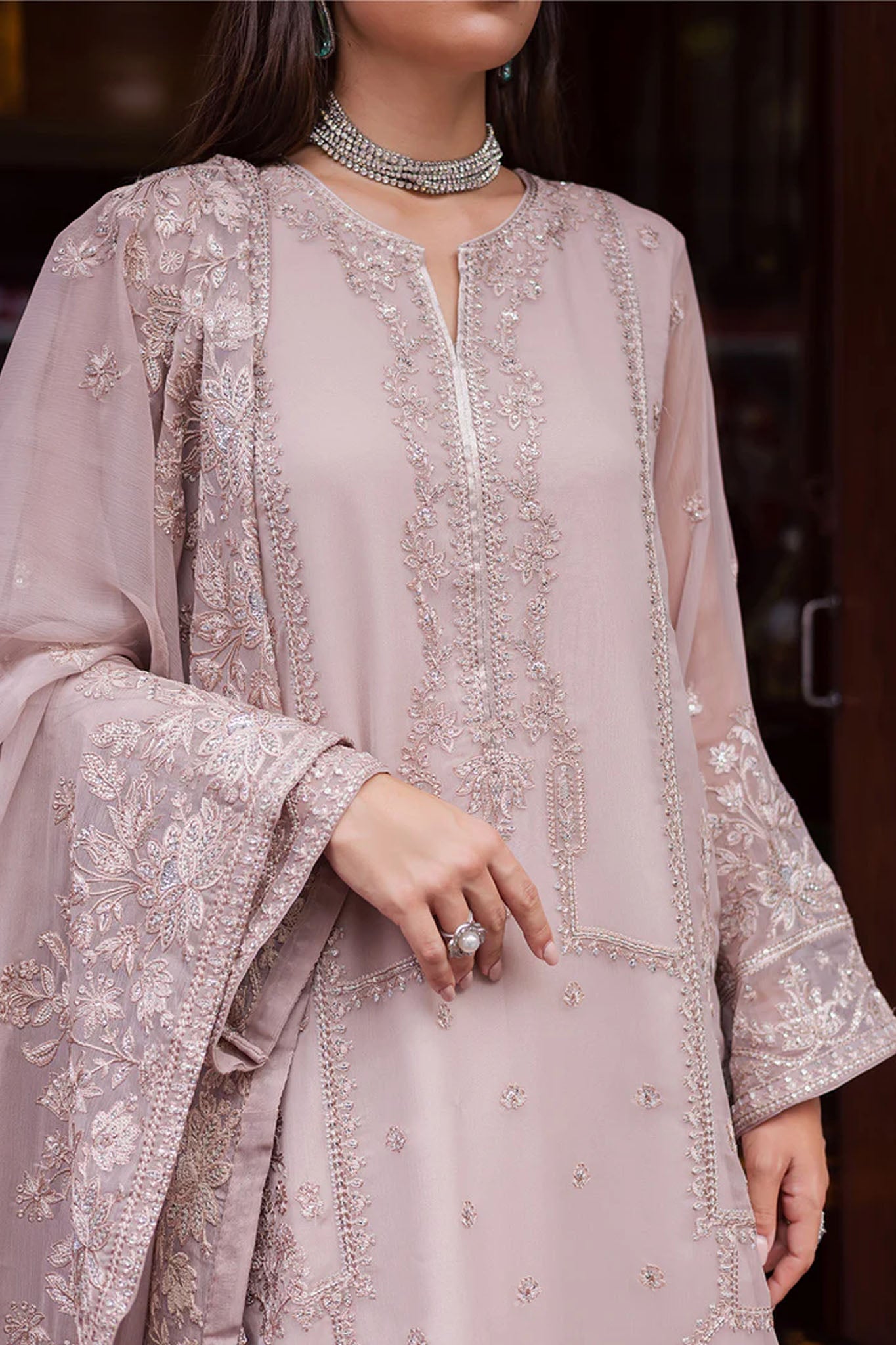 Talia by Freesia Unstitched 3 Piece Chiffon Collection'2025-FW-500701-Adele