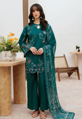 Zync By Florent Unstitched 3 Piece Luxury Lawn Collection'2026-FZ-1A