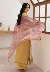 Zync By Florent Unstitched 3 Piece Luxury Lawn Collection'2026-FZ-1B