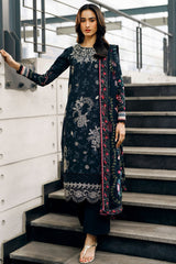 Zync Summer Essentials By Florent Unstitched 3 Piece Summer Vol-02 Suit-FZ-1B