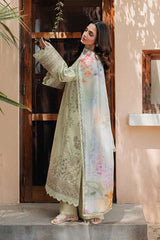 Zync By Florent Unstitched 3 Piece Festive Luxury Lawn Suit-FZ-2A