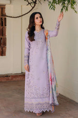 Zync By Florent Unstitched 3 Piece Festive Luxury Lawn Suit-FZ-2B