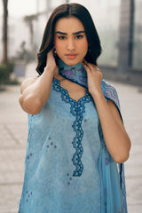 Zync Summer Essentials By Florent Unstitched 3 Piece Summer Vol-02 Suit-FZ-2B