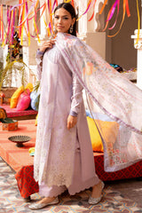 Florent Unstitched 3 Piece Basant Chikankari Luxury Lawn Suit-FZ-2B