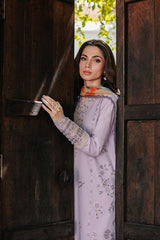 Zync By Florent Unstitched 3 Piece Festive Luxury Lawn Suit-FZ-2B