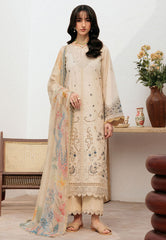 Zync By Florent Unstitched 3 Piece Luxury Lawn Collection'2026-FZ-3A