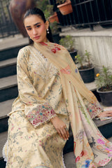 Zync Summer Essentials By Florent Unstitched 3 Piece Summer Vol-02 Suit-FZ-3B