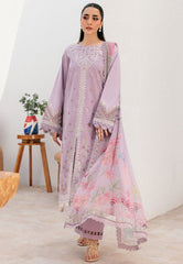 Zync By Florent Unstitched 3 Piece Luxury Lawn Collection'2026-FZ-3B