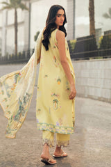 Zync Summer Essentials By Florent Unstitched 3 Piece Summer Vol-02 Suit-FZ-4A