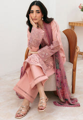 Zync By Florent Unstitched 3 Piece Luxury Lawn Collection'2026-FZ-4A