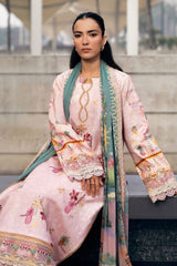 Zync Summer Essentials By Florent Unstitched 3 Piece Summer Vol-02 Suit-FZ-4B