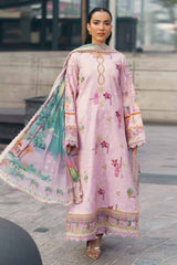 Zync Summer Essentials By Florent Unstitched 3 Piece Summer Vol-02 Suit-FZ-4B