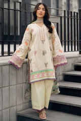 Zync Summer Essentials By Florent Unstitched 3 Piece Summer Vol-02 Suit-FZ-5A