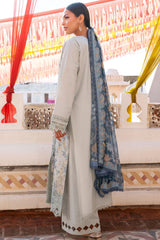 Florent Unstitched 3 Piece Basant Chikankari Luxury Lawn Suit-FZ-5B