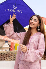 Florent Unstitched 3 Piece Basant Chikankari Luxury Lawn Suit-FZ-6A