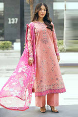 Zync Summer Essentials By Florent Unstitched 3 Piece Summer Vol-02 Suit-FZ-6A