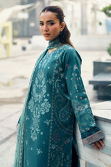 Zync Summer Essentials By Florent Unstitched 3 Piece Summer Vol-02 Suit-FZ-8A
