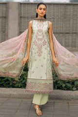 Zync Summer Essentials By Florent Unstitched 3 Piece Summer Vol-02 Suit-FZ-8B