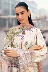 Zync Summer Essentials By Florent Unstitched 3 Piece Summer Vol-02 Suit-FZ-9A