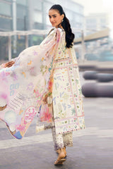 Zync Summer Essentials By Florent Unstitched 3 Piece Summer Vol-02 Suit-FZ-9A