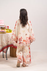 Sprinkles Stitched 2 Piece Kids Khaddar Collection-Festive Bloom