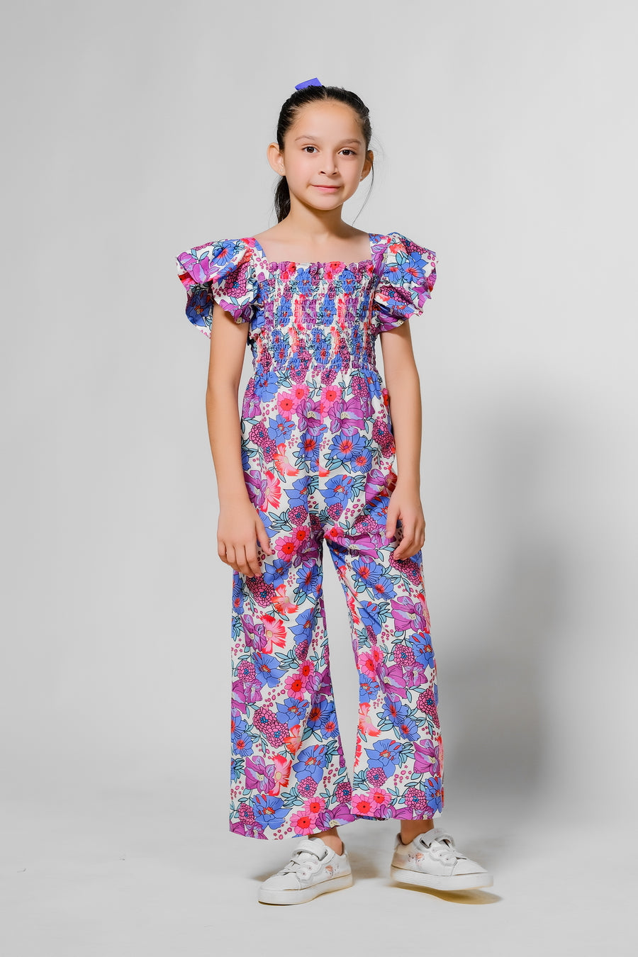 Sprinkles Stitched 1 Piece Summer Jumpsuit Kids Collection'2025-Floral Fantasy Jumpsuit