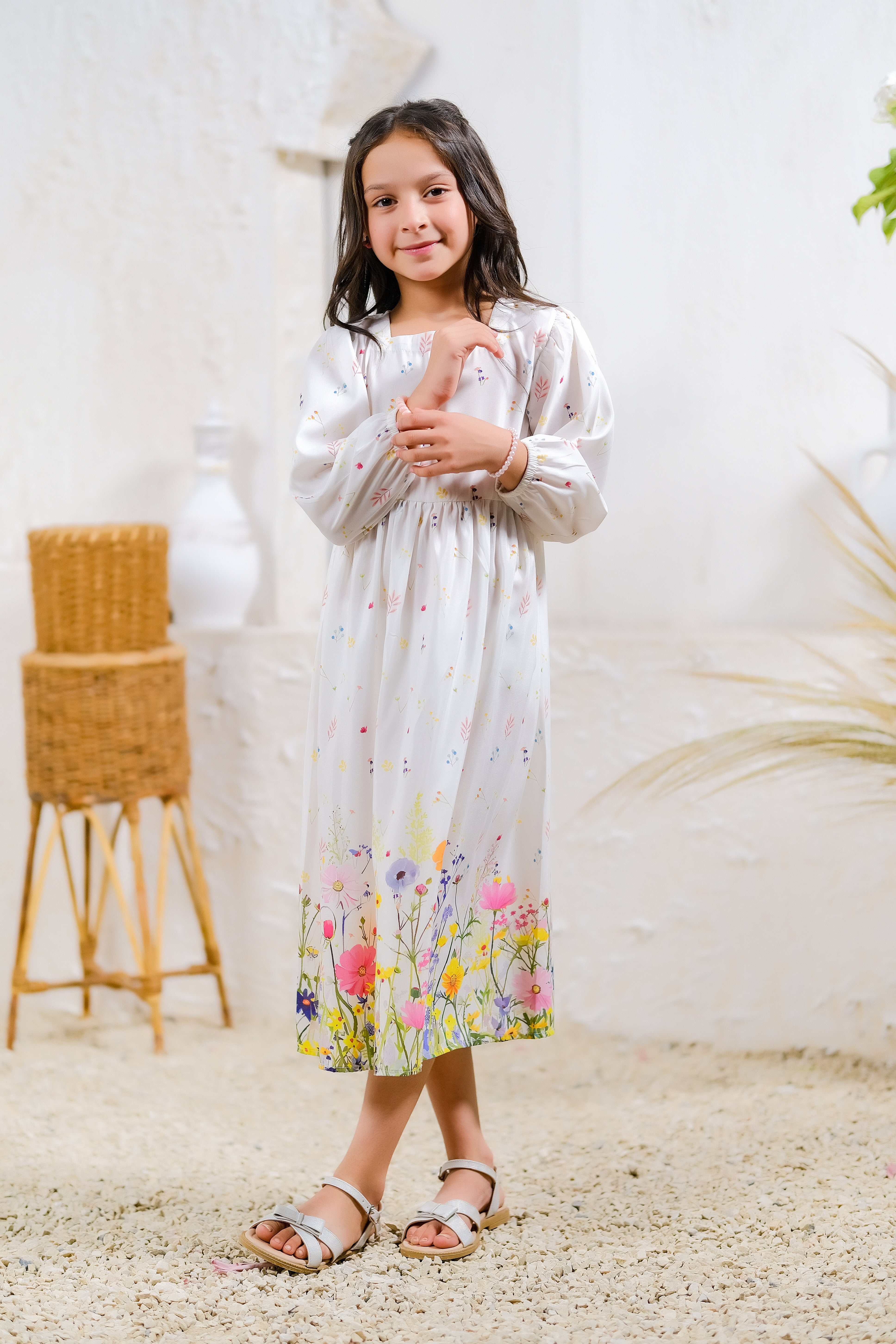 Sprinkles Stitched 1 Piece Summer Shirts Kids Collection'2025-Flower Meadow