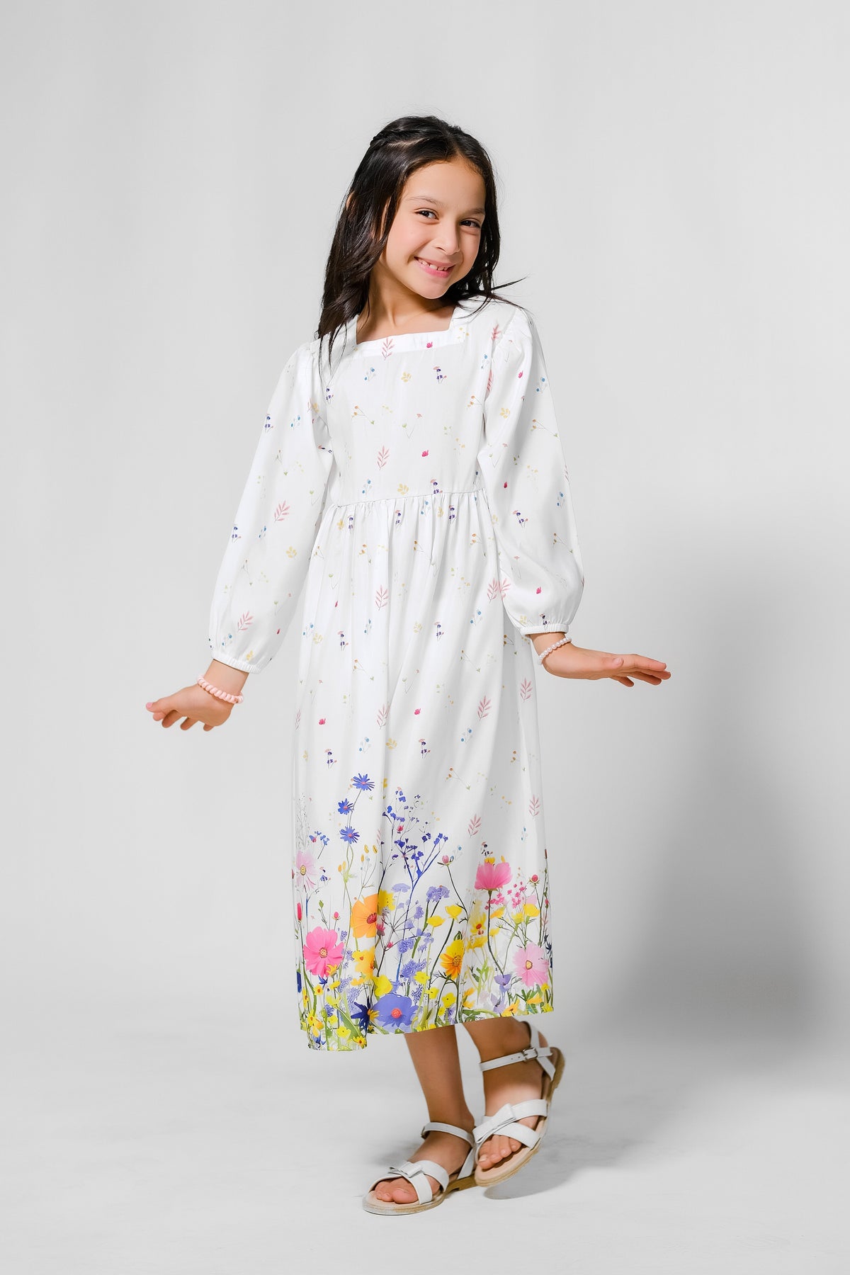 Sprinkles Stitched 1 Piece Summer Shirts Kids Collection'2025-Flower Meadow