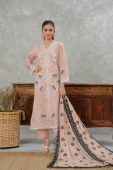 Serena by Madiha Gohar Stitched Summer Suit-Fluer Muse