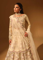 Aylin Unstitched 3 Piece Luxury Silk Edit Collection'2025-Silk Beige