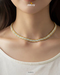 Frontier Cluster Pave Chain - Zeesy Jewellery