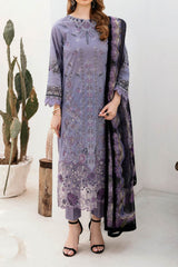 Ghazal By Ramsha Unstitched 3 Piece Luxury Lawn Vol-02 Suit-G-202