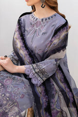 Ghazal By Ramsha Unstitched 3 Piece Luxury Lawn Vol-02 Suit-G-202