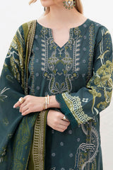 Ghazal By Ramsha Unstitched 3 Piece Luxury Lawn Vol-02 Suit-G-203