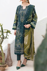 Ghazal By Ramsha Unstitched 3 Piece Luxury Lawn Vol-02 Suit-G-203