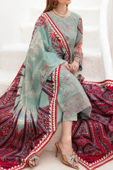 Ghazal By Ramsha Unstitched 3 Piece Luxury Lawn Vol-02 Suit-G-209