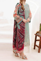 Ghazal By Ramsha Unstitched 3 Piece Luxury Lawn Vol-02 Suit-G-209
