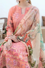 Ghazal By Ramsha Unstitched 3 Piece Luxury Lawn Vol-02 Suit-G-211