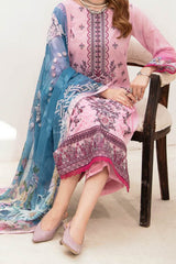 Ghazal By Ramsha Unstitched 3 Piece Luxury Lawn Vol-02 Suit-G-212