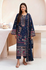 Ghazal By Ramsha Unstitched 3 Piece Luxury Lawn Vol-05 Suit-G-505