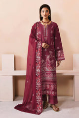 Ghazal By Ramsha Unstitched 3 Piece Luxury Lawn Vol-05 Suit-G-506