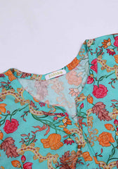 Summer Bloom -  2 PC Stitched Lawn Suit - Zarasi.pk