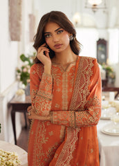 Lumiere By Gulaal Unstitched 3 Piece Chikankari Lawn Suit-Solara