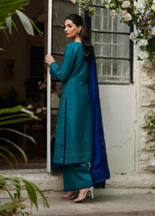 Lumiere By Gulaal Unstitched 3 Piece Chikankari Lawn Suit-Azura