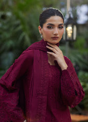 Lumiere By Gulaal Unstitched 3 Piece Chikankari Lawn Suit-Reina